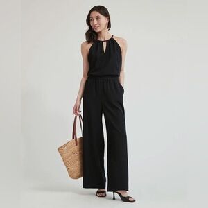 RW&CO High-Rise Wide-Leg Fluid Pant L